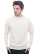 Cashmere men chunky sweater nestor 4f ecru 4xl
