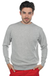 Cashmere men chunky sweater nestor 4f flanelle chine 3xl