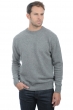 Cashmere men chunky sweater nestor 4f grey marl 3xl