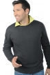 Cashmere men chunky sweater nestor 4f matt charcoal xs