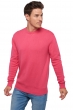Cashmere men chunky sweater nestor 4f shocking pink xs