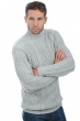 Cashmere men chunky sweater platon flanelle chine 2xl