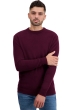 Cashmere men chunky sweater touraine first bordeaux 3xl