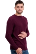 Cashmere men chunky sweater touraine first bordeaux 3xl