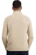 Cashmere men chunky sweater tripoli natural winter dawn natural beige 2xl