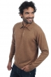 Cashmere men polo style sweaters alexandre camel chine m