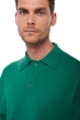 Cashmere men polo style sweaters alexandre evergreen m