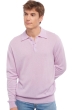 Cashmere men polo style sweaters alexandre lilas xs
