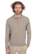 Cashmere men polo style sweaters alexandre premium dolma natural 2xl