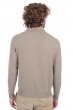 Cashmere men polo style sweaters alexandre premium dolma natural xl