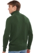 Cashmere men polo style sweaters angers cedar marron chine s