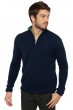 Cashmere men polo style sweaters cilio dress blue   basil l