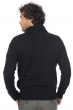 Cashmere men polo style sweaters donovan black l