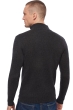 Cashmere men polo style sweaters donovan charcoal marl l
