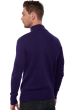 Cashmere men polo style sweaters donovan deep purple 2xl