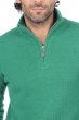 Cashmere men polo style sweaters donovan evergreen 2xl