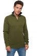 Cashmere men polo style sweaters olivier ivy green dress blue 2xl