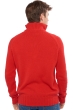Cashmere men polo style sweaters olivier rouge bordeaux s
