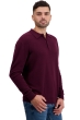 Cashmere men polo style sweaters tarn first bordeaux 2xl