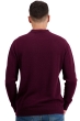 Cashmere men polo style sweaters tarn first bordeaux 2xl