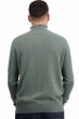 Cashmere men polo style sweaters toulon first military green 3xl