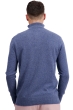 Cashmere men polo style sweaters toulon first nordic blue 3xl