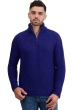 Cashmere men polo style sweaters tripoli dress blue bleu regata m