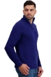 Cashmere men polo style sweaters tripoli dress blue bleu regata m