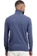 Cashmere men roll neck tarry first nordic blue m