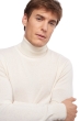 Cashmere men roll neck tarry first simili white 2xl