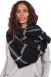 Cashmere men scarves mufflers amsterdam black flanelle chine 50 x 210 cm