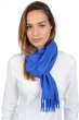 Cashmere men scarves mufflers kazu170 lapis blue 170 x 25 cm
