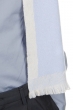 Cashmere men scarves mufflers tonnerre ciel pristine 180 x 24 cm