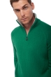 Cashmere men timeless classics olivier evergreen flanelle chine 2xl