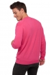 Cashmere men v necks gaspard shocking pink 2xl