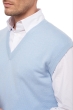 Cashmere men waistcoat sleeveless sweaters balthazar ciel 2xl
