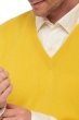Cashmere men waistcoat sleeveless sweaters balthazar cyber yellow m