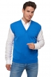 Cashmere men waistcoat sleeveless sweaters balthazar tetbury blue l