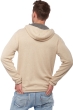 Cashmere men waistcoat sleeveless sweaters carson dove chine natural beige 4xl