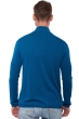 Cashmere men waistcoat sleeveless sweaters elton canard blue 3xl