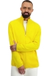 Cashmere men waistcoat sleeveless sweaters elton cyber yellow 2xl