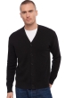 Cashmere men waistcoat sleeveless sweaters leon black 3xl