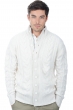 Cashmere men waistcoat sleeveless sweaters loris off white m