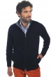 Cashmere men waistcoat sleeveless sweaters ronald dress blue grey marl 4xl