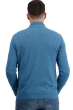 Cashmere men waistcoat sleeveless sweaters thobias first manor blue l