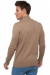 Cashmere men zip hood maxime natural brown natural beige 4xl