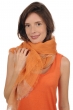 Linen accessories shawls phoebe orange 200 x 80 cm