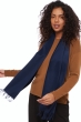 Vicuna ladies scarves mufflers vicunazak navy 175 x 30 cm
