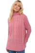 Yak ladies chunky sweater victoria pink 2xl