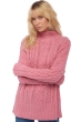 Yak ladies chunky sweater victoria pink 2xl